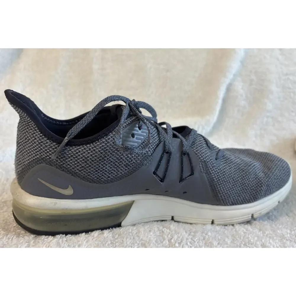 Nike Air Max Running Shoes Sneakers Navy Men’s Size 12 Preowned No Size‎ Tag